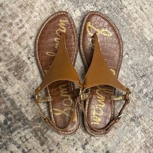 Sam Edelman Brown Leather Sandals Size 9